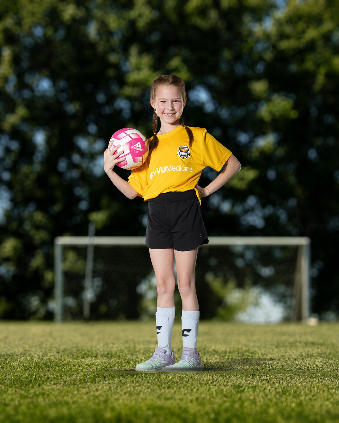 Athlete portrait ordered online from a secure DLS gallery