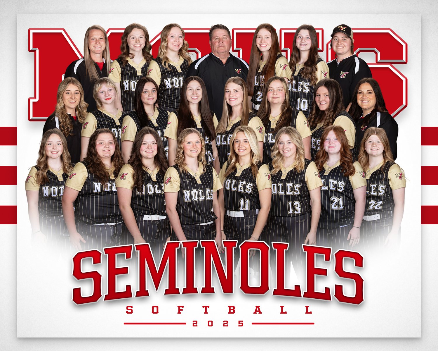 School sports team composite by DLS Innovations